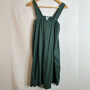 Women's Green Sleeveless Pajama Dress